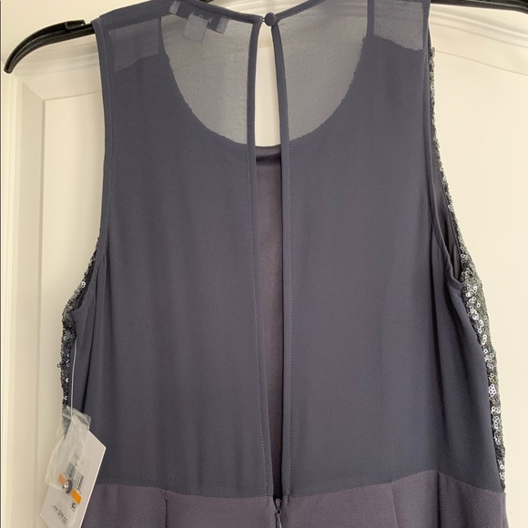 Grey Kensie jumpsuit With sequin front top. NWT - Picture 4 of 4